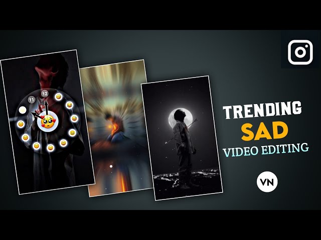 New Trending Sad Status Video Editing | Sad Status Video Kaise Banaye