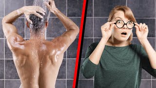 Having arrived home before her husband came, wife was amazed to see a stranger in the shower