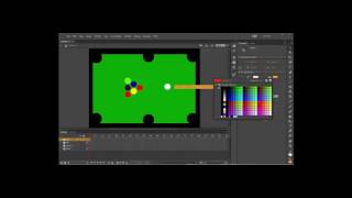Adobe Flash - pool animation PART 1