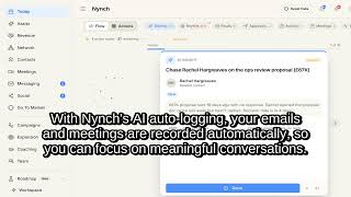 Stop Wasting Time on Manual Data Entry | Nynch AI CRM