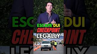 🚨 Cops HATE This Trick: Legally Avoid a DUI Checkpoint 🛑