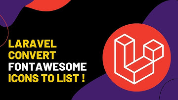Laravel: How To Convert Fontawesome Icons Into Select2 List 🚀