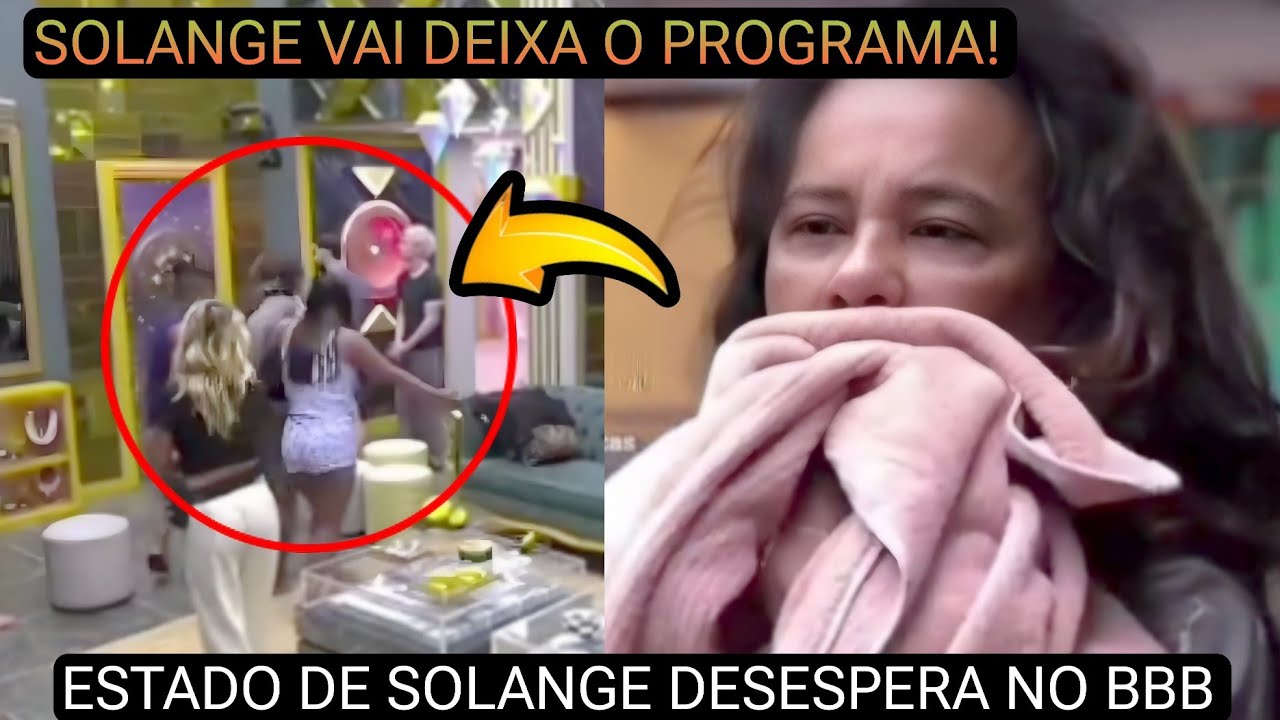 BBB 26: AGORA NO BBB! SOLANGE ACABA DE INFARTAR E PRODUÇÃO É OBRIGADA TIRA SINAL DO AR AS PRESSAS