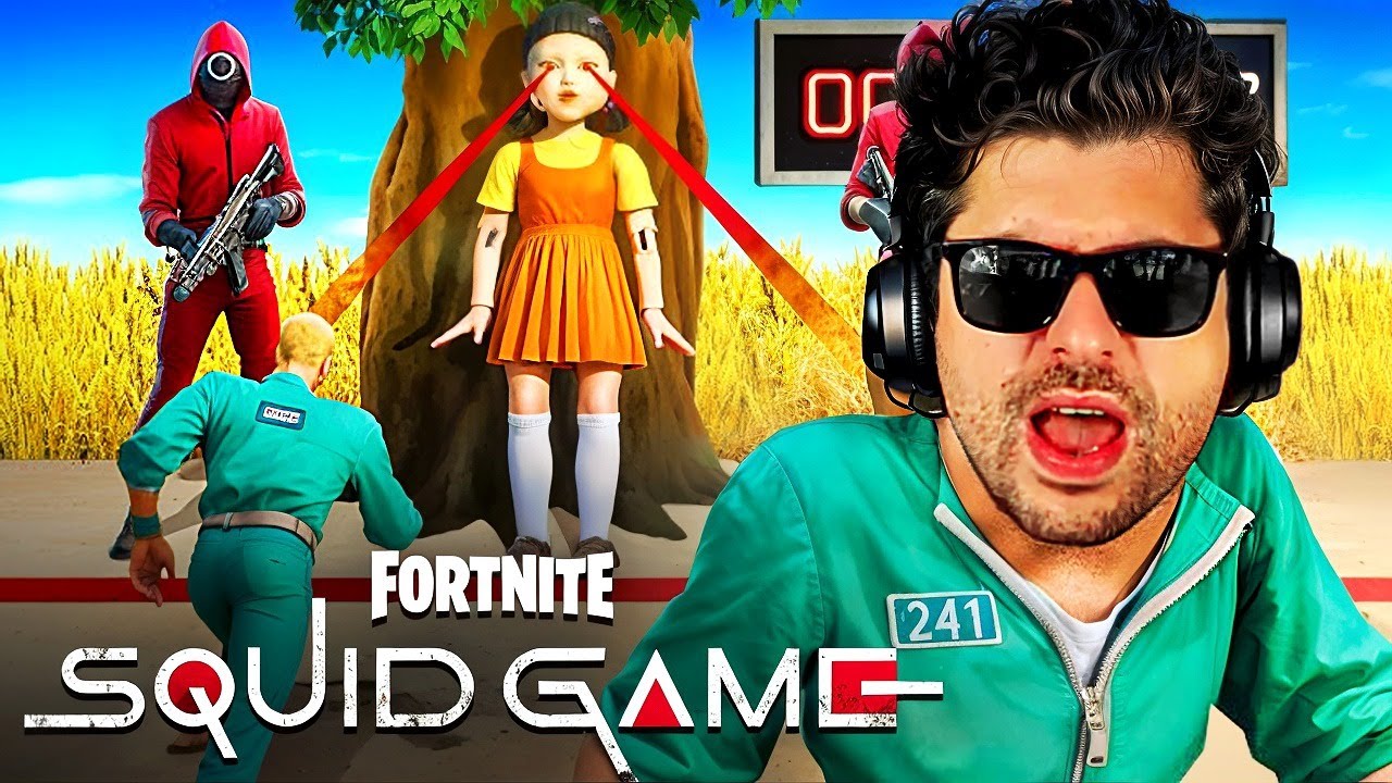 SQUID GAME OYUNLARINDA HAYATTA KALMAYA ÇALIŞMAK! | Fortnite: Squid Game