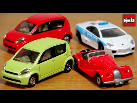 トミカ外国車シリーズ　ロールスロイス　ロンドンバス　モーガンプラス８　ロータス ☆絶版日本製トミカ☆外国車シリーズ モーガン プラス8 F26 日本