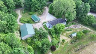 Amazing Aerial Tour of 11303 W Drive in Bellevue Michigan