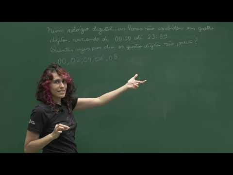 Somente dígitos pares no relógio. Quantas vezes por dia?