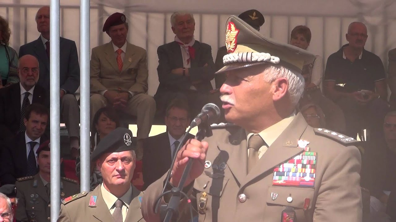 CAMBIO BRIGATA SASSARI - DISCORSO GEN. VINCENZO LOPS - LIVE