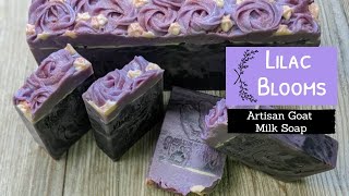 Lilac Blossom Cold Process Goat Milk Soap ♥️ Pixie Suds