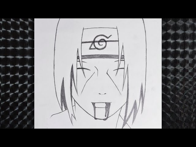 Drawing/Naruto/pencil sketch (step by step) Udaydeepta art's 