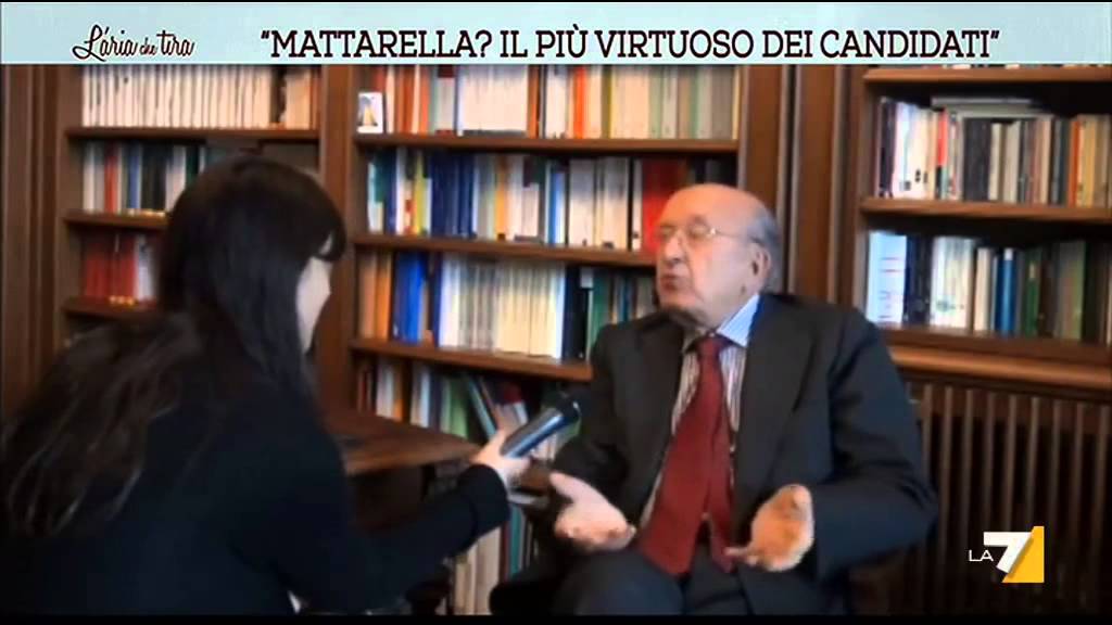De Mita: 'Mattarella? Il più virtuoso dei candidati'