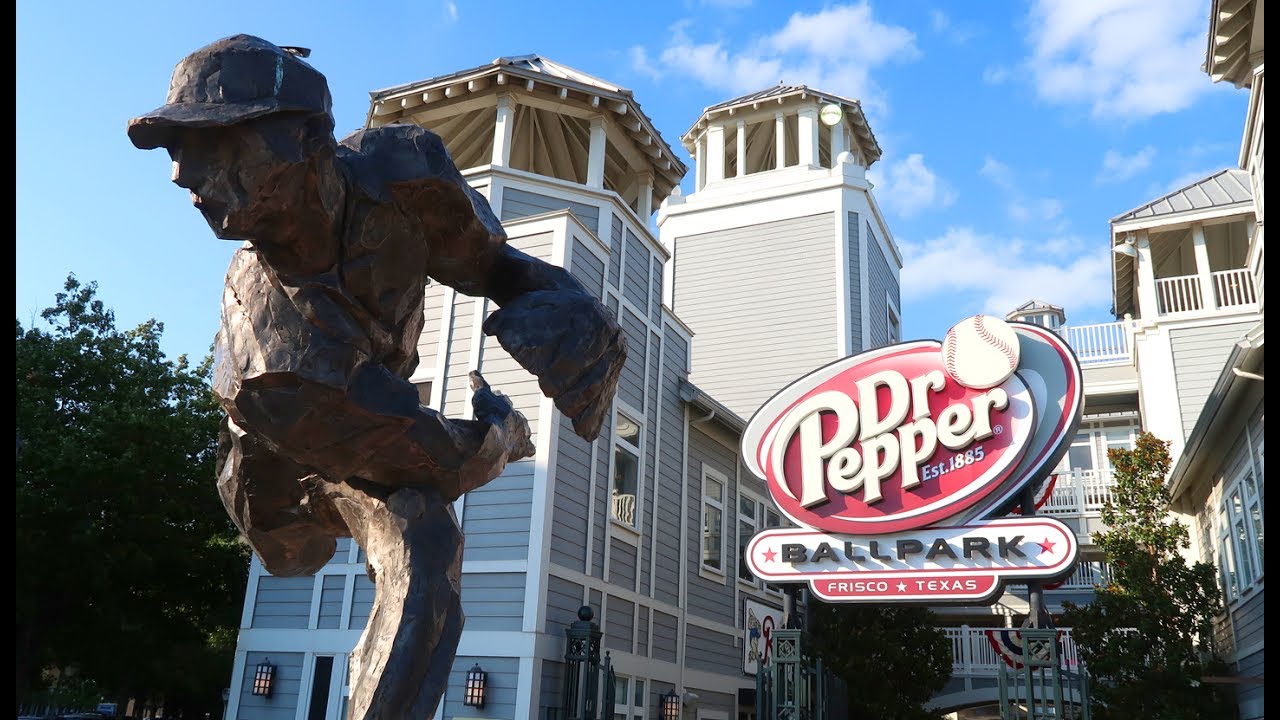 Dr Pepper Ballpark & RoughRiders Win! YouTube