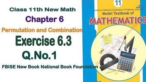 Exercise 6.3 class 11 NBF |Ex 6.3 class 11 NBF | National book foundation | Fbise Math