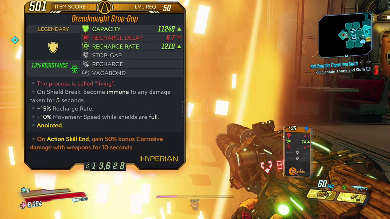 Borderlands 3 Legendary Anointed Shield [Level 72] - Buy 2 Get 1 FREE! Works On Any Platform (PC, PS4, Etc.)