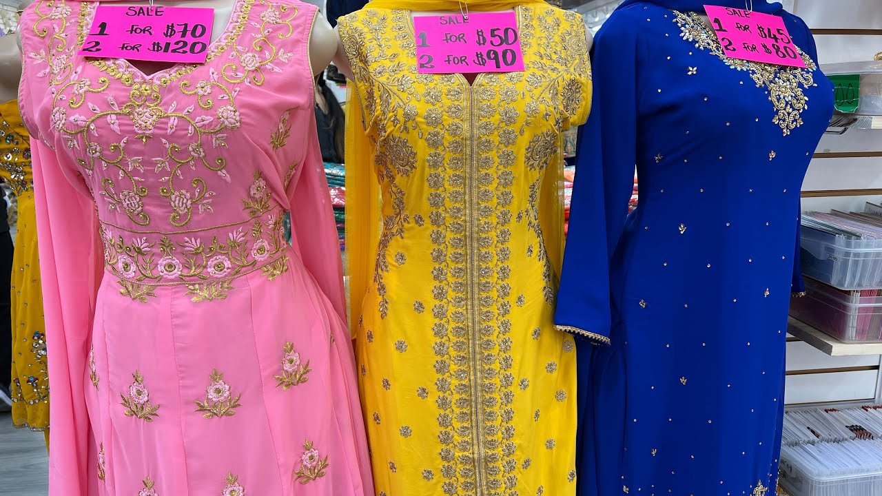 Indian, Pakistani, Bangladeshi dress shop in Queens, New York l Eid