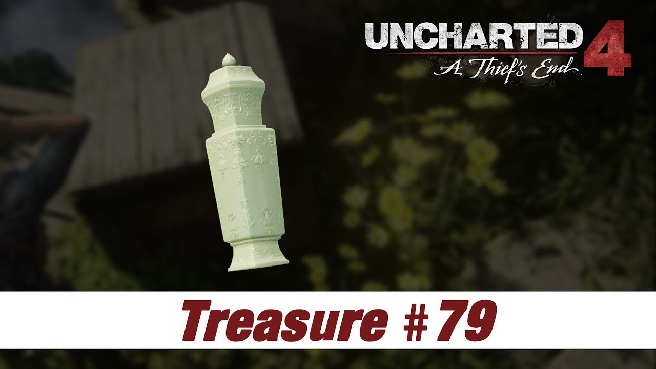 Uncharted 4 (Video Game) Treasure 79 Mughal Jade Bottle Chapter 14