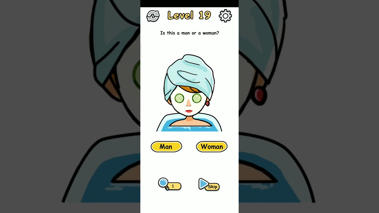 Brain Crack Level 19 Solution