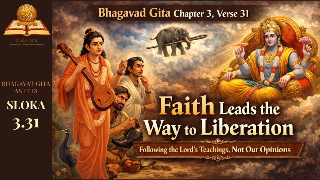 Daily Gita B G 3 31 Video Recording