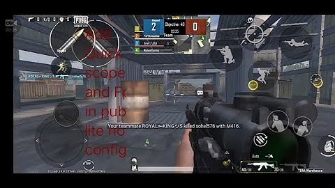 how we add Quick scope and Fpp mode in pubg lite no config