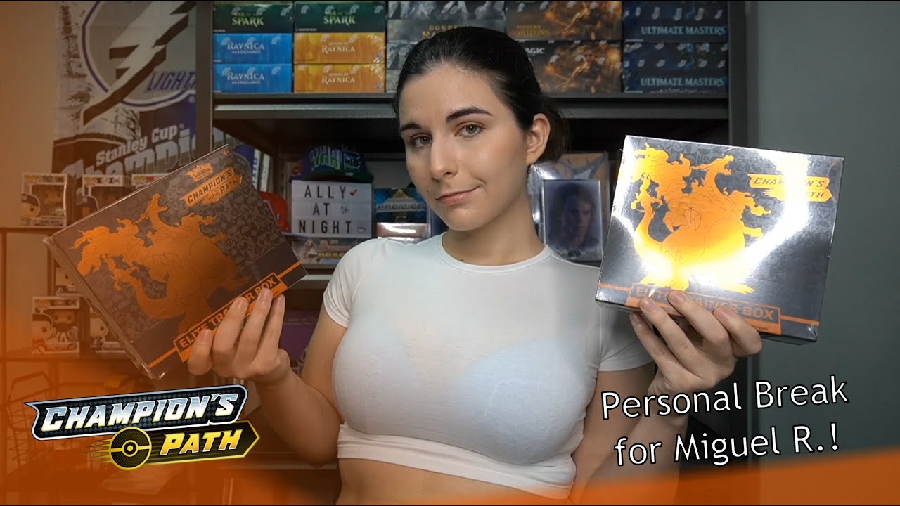 Man This Card Just LOVES Us POKEMON CHAMPION S PATH ELITE TRAINER 