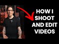 How I shoot and edit YOUTUBE videos (+ HUGE time saving tip)