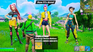 картинка: Я разрушил мифы о KPOP DEMON HUNTERS в Fortnite