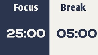 4.5 Hours Silent Study With Timer ⏱️ | 25-5 Pomodoro | No Music | 공부 | 勉強 | Study With Me