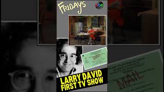 🎟️ Larry David First TV Show Ticket 1980 "Fridays" ABC TV Comedy w/ Michael Richards &amp; Tom Petty