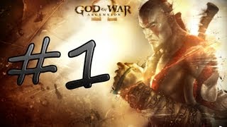 God of War Ascension Walkthrough Part 1 No Commentary [Full Game Playthrough let's play] HD 2013