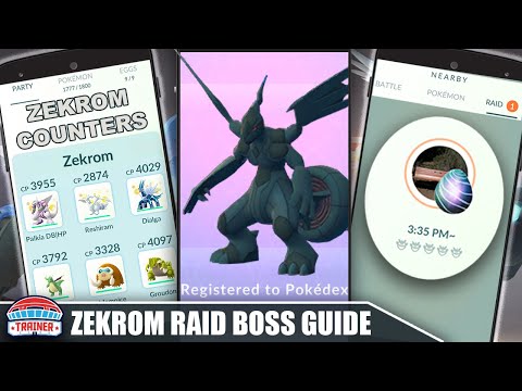 Video: Pok Mon Go Zekrom Counters, Zwakke Punten En Moveset Uitgelegd