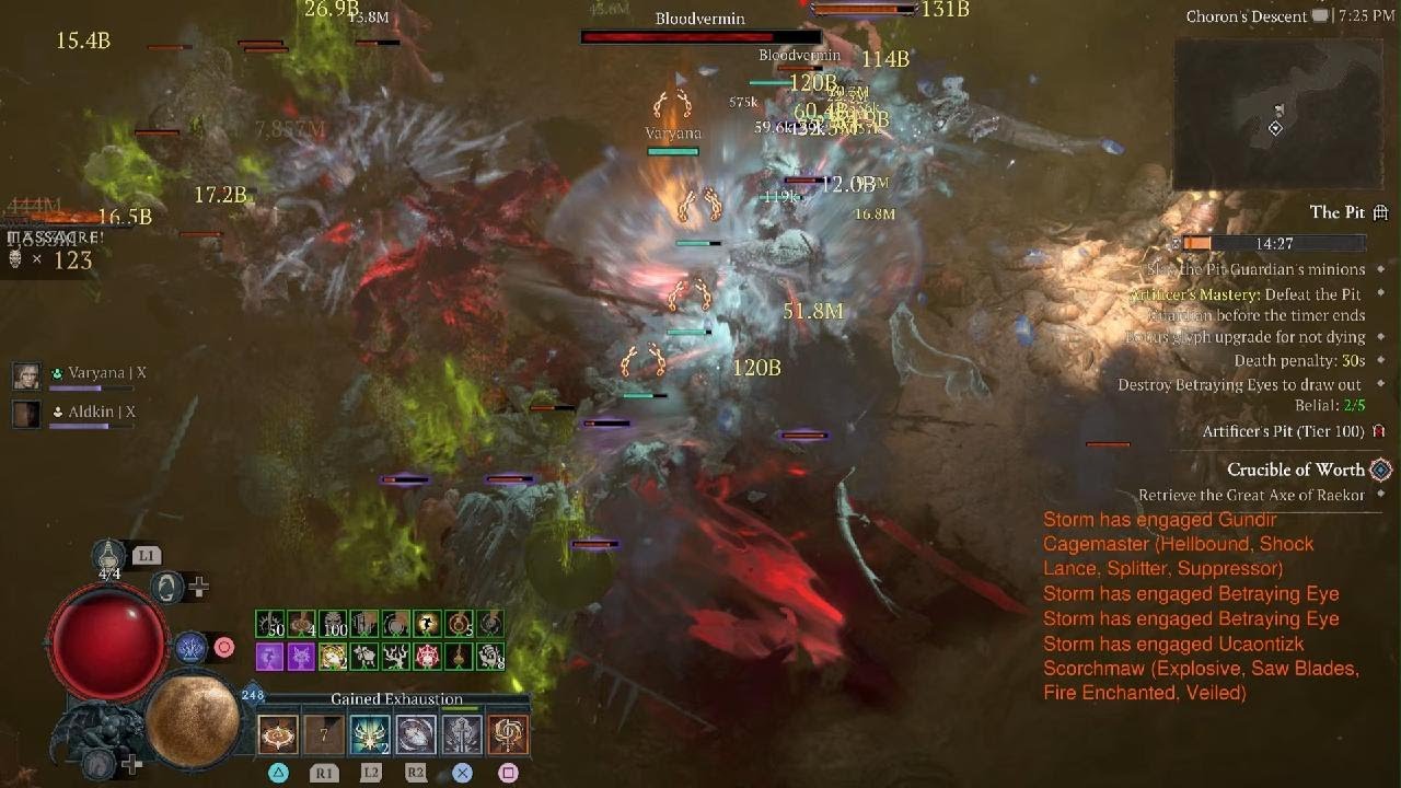 Diablo IV Pit 100 Run Solo Non-Meta