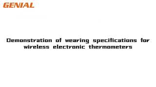 How To Use Genial T31 Wireless Electronic Thermometer Complete Setup Monitoring Tutorial