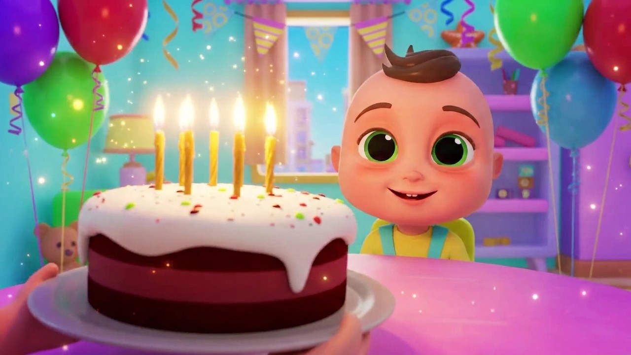Surprise Birthday Party Song 🎁🎂 + More Kids Rhymes! | Baby Berry Educational & Fun 🎉