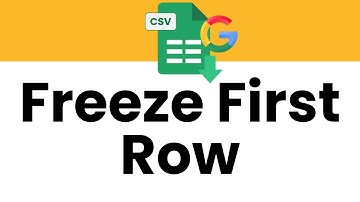 Freeze Header and Export CSV from Google Sheets for Automation