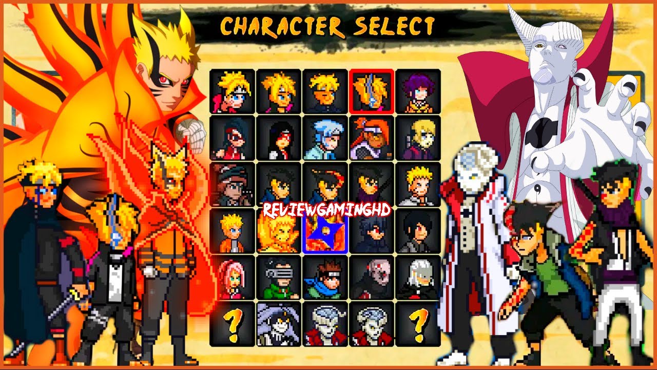 Naruto X Boruto Mugen Apk BVN 3.3 Mod For Android