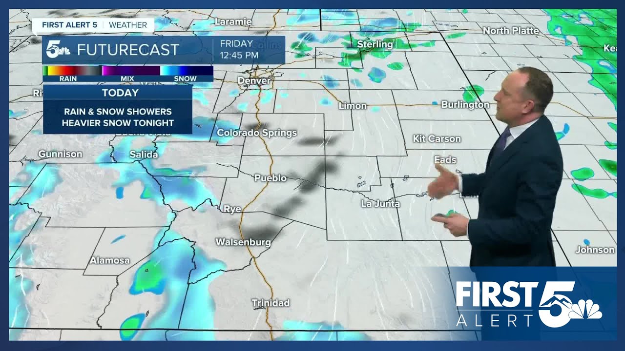 Rain and snow showers Friday afternoon, periods of snow Friday night ...