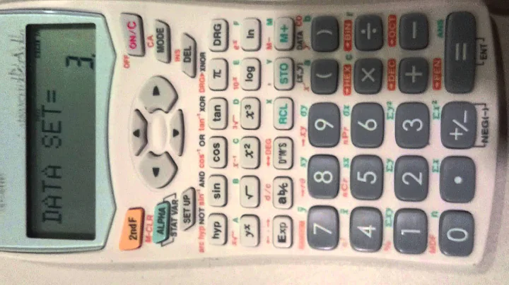 STAT mode Sharp EL-531W