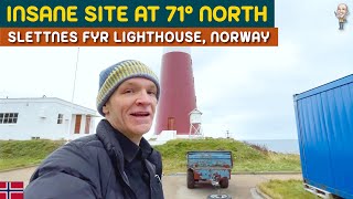 Extreme drive: Norway’s FAR northern lighthouse