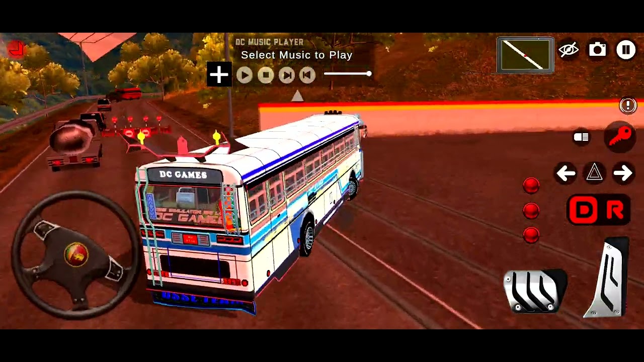 New update Monaragala ||මොණරාගල ||DC games 😱😱City full riwe #1000subscriber #busgames 