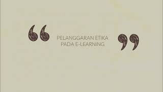 Pelanggaran Etika Dalam Penggunaan Teknologi Informasi Pelanggaran Etika Dalam Penggunaan Teknologi Informasi