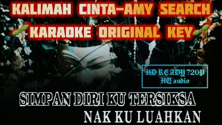 Amy Search-kalimah cinta (original karaoke) HD ready #amy #search 