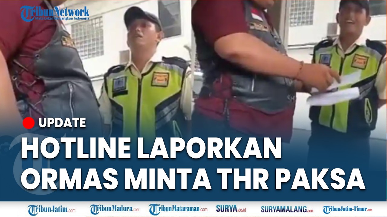 🔴ORMAS PAKSA MINTA THR LEBARAN 2026 Bisa Dipidana, Polisi Siapkan hotline 110 untuk Pelaporan