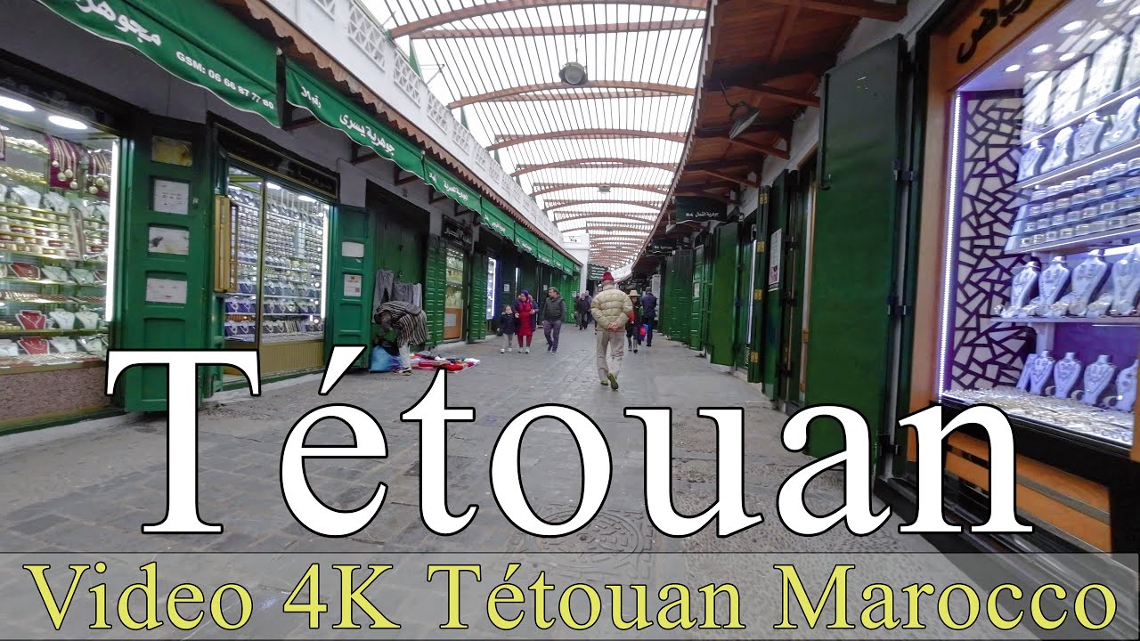 tetouan | maroc | morocco | City of tetouan | video 4K | walking | مدينة تطوان