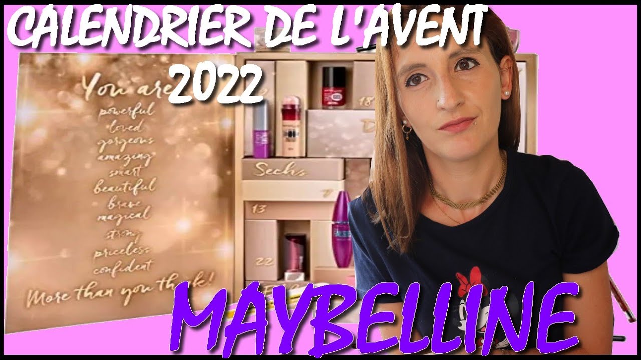 🎅CALENDRIER DE L'AVENT 2022 : MAYBELLINE ! Oh What A Magical Time [⚠