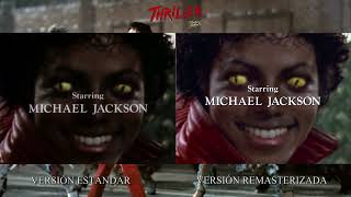 Michael Jackson's Thriller - Original vs. 4K - Comparación