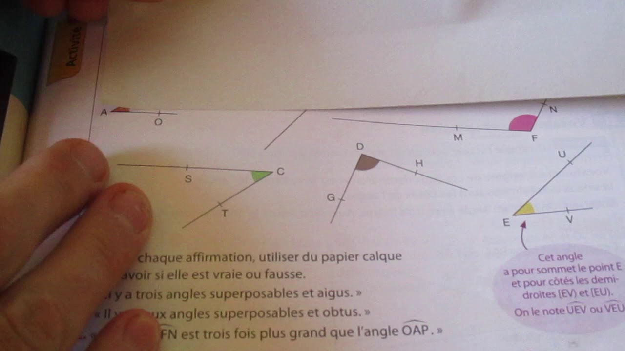 Exercices Sur Les Angles 6ème à Imprimer
