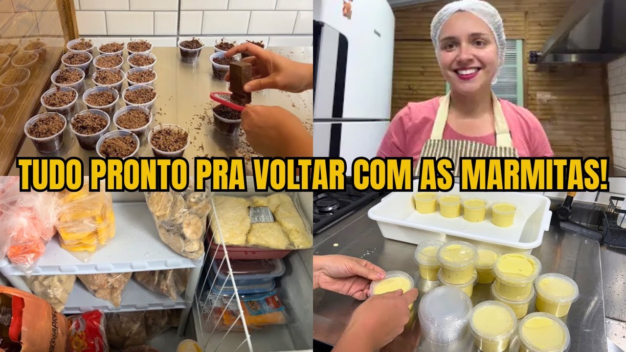 COMO COMEÇAR A VENDER MARMITEX EM CASA DE FORMA LUCRATIVA: PARTE 2 - PRODUÇÃO E BASTIDORES