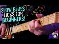 5 slow blues guitar licks for beginners  and why they work