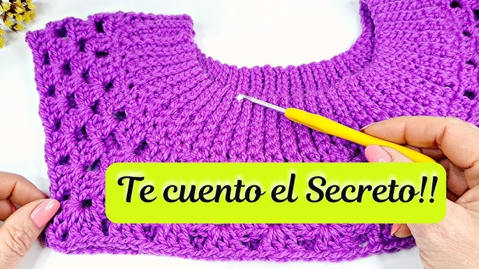 🌈Hermosa Blusa Tejida a Crochet PASO A PASO ‼ #realzacrochet 
