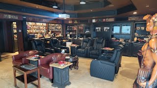 My ultimate home cigar lounge 2023 update. 'The Phenix Lounge' 2023